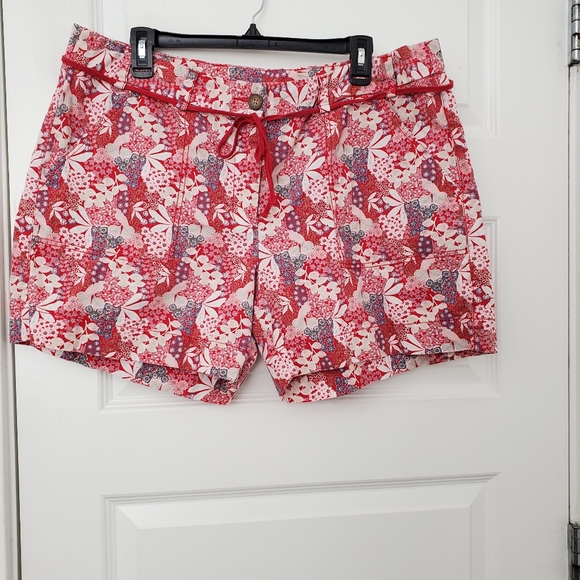 Sunset Rd.Floral Printed Short size 18. - Picture 1 of 10